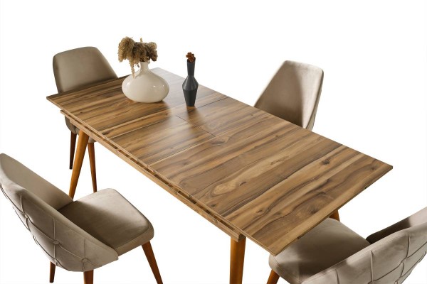 Anadolu Yemek Odası Ceviz - Krem