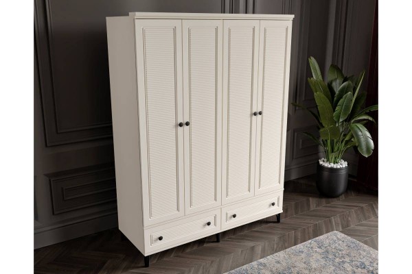 Zuhre 4 Kapılı Dolap